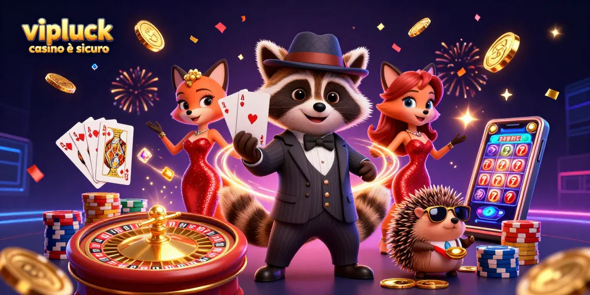 Il vipluck casino è sicuro per giocare con un'illustrazione 3D accattivante e elementi di gioco dinamici.
